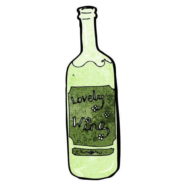 Lovely wine cartoon — Stock Vector