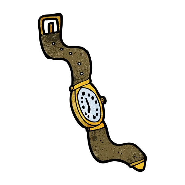 Kreslený hodinky (rastrová verze) — Stockový vektor