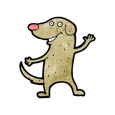 sallanan karikatür köpek