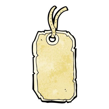 Bagaj etiketi-çizgi film