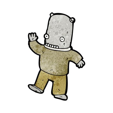 çizgi film garip yaratık