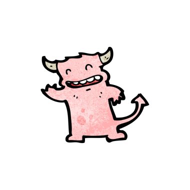 küçük küçük şeytan cartoon