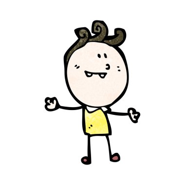 karikatür doodle adam