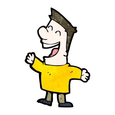 gülen adam çizgi film