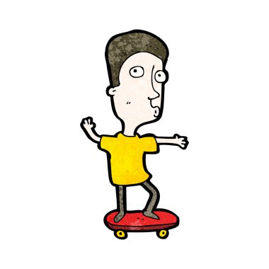 ondeugende cartoon duivel springen