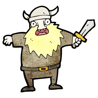 Viking savaşçısı çizgi film