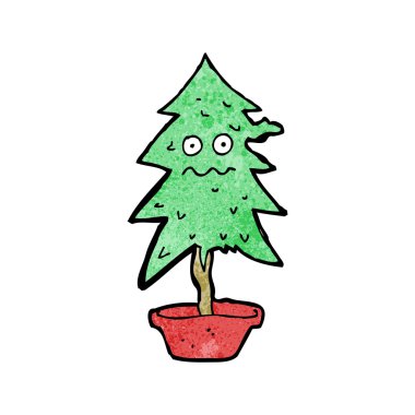 Noel ağacı çizgi film karakteri