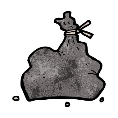 çizgi film çöp torbası