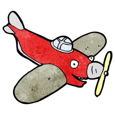 karikatür avcı uçağı