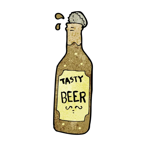 Sabroso dibujo animado cerveza — Vector de stock