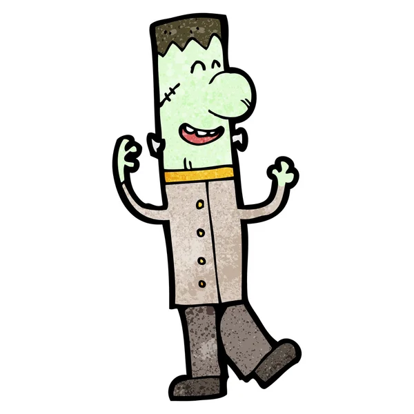Przyjazny kreskówek Potwór Frankensteina — Wektor stockowy