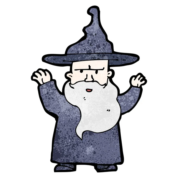 Cartoon wizard — Stock Vector