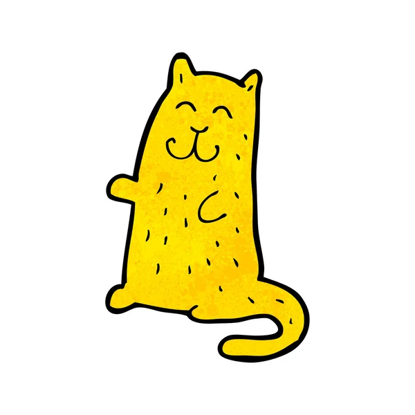 Chat de bande dessinée — Image vectorielle