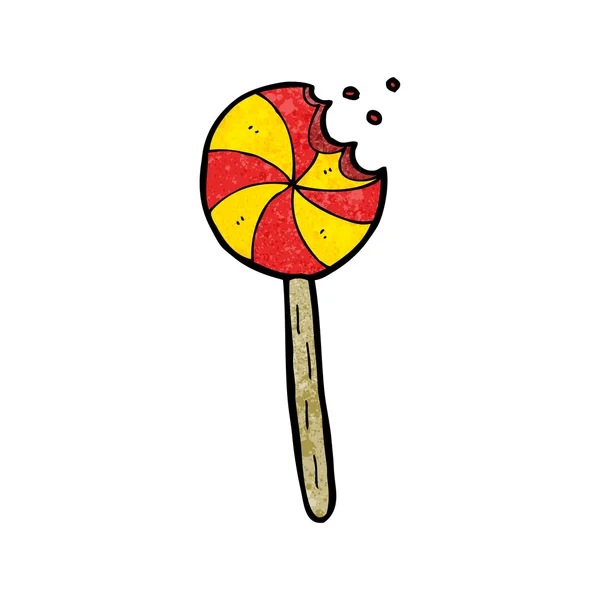 Lollipop cartoon (raster version) — Stock vektor