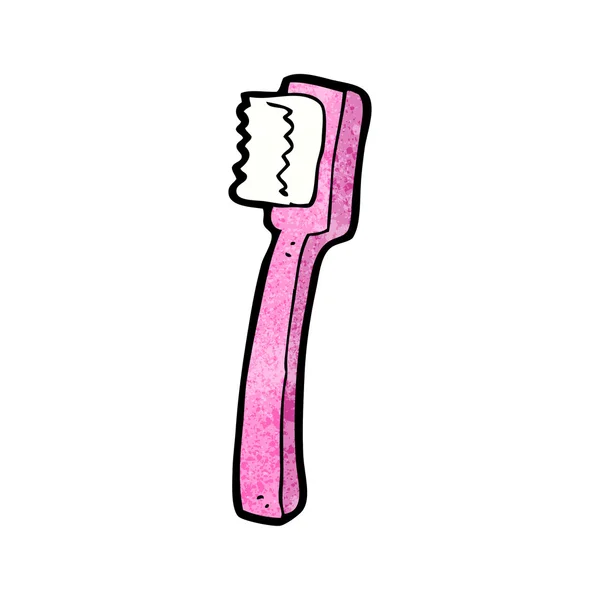 Brosse à dents dessin animé — Image vectorielle