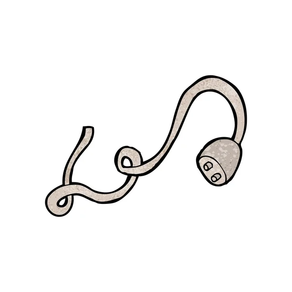 Карикатура на электрическую розетку — стоковый вектор