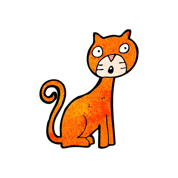Gingembre Kitty — Image vectorielle