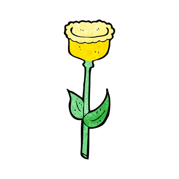 Желтый тюльпан — стоковый вектор
