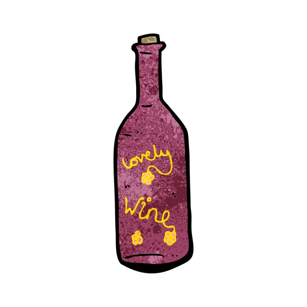 Lieblicher Wein-Cartoon — Stockvektor