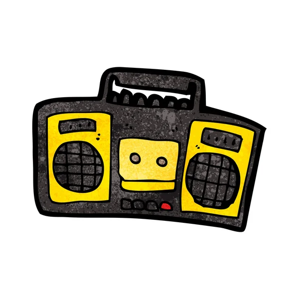 Radio de dibujos animados — Vector de stock