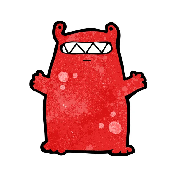 Cartoon buitenaardse monster — Stockvector