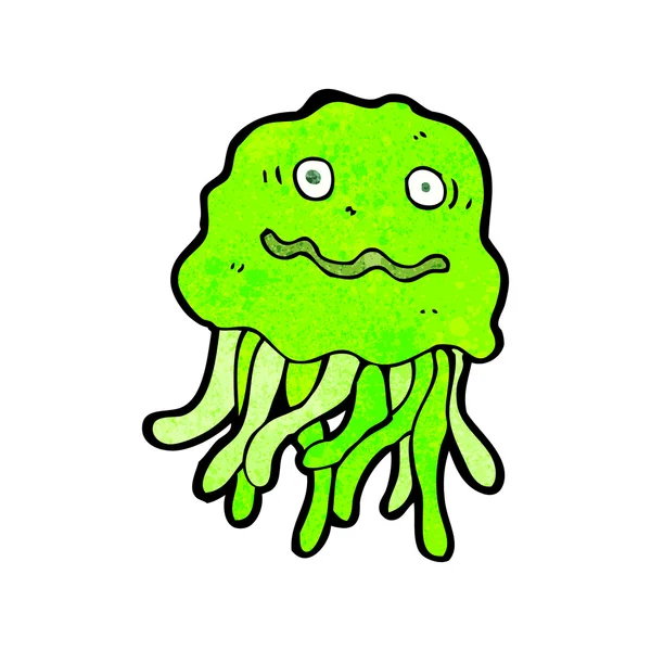 Cartoon jellyfish — Stock Vector