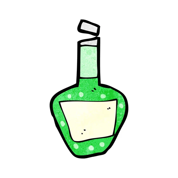 Cartoon potion bottle — Stock Vector