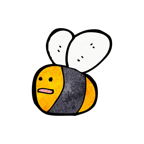 Desenhos animados bumble abelha — Vetor de Stock