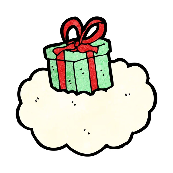 Noel hediyesi cartoon — Stok Vektör
