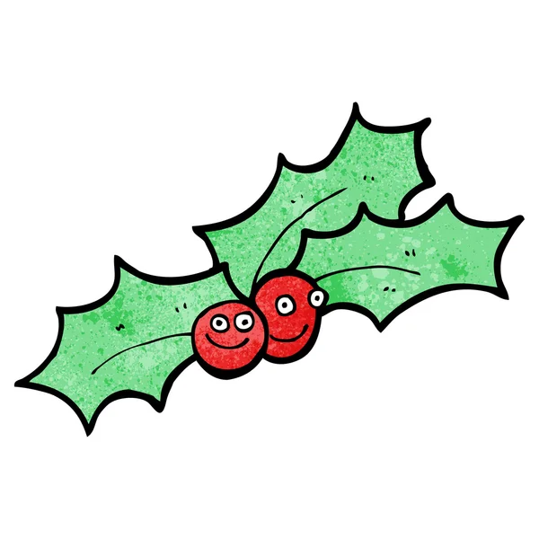 Cartoon Holly — Image vectorielle