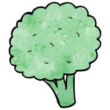 karikatür brokoli