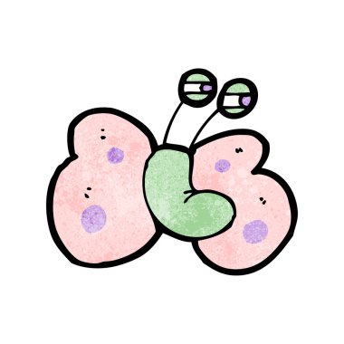 komik kelebek karikatür