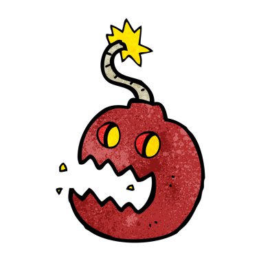 Kırmızı bomba maskot