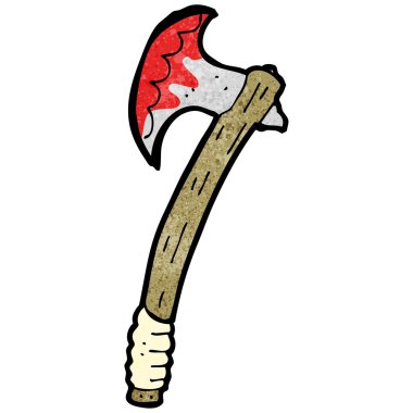 Kanlı balta karikatür