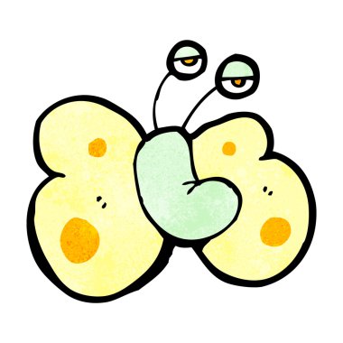 komik kelebek karikatür