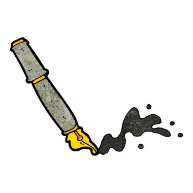 karikatür dolma kalem