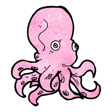 karikatür ahtapot