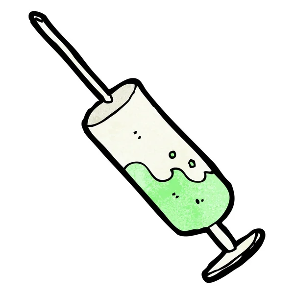 Cartoon big injection needle — Wektor stockowy