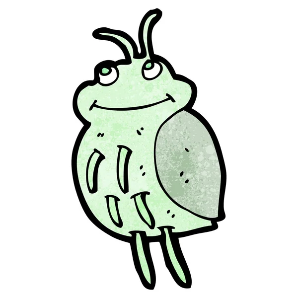 Grüner Käfer — Stockvektor