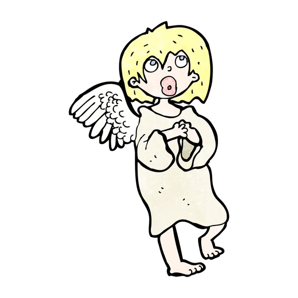 Blond Angel — Stock Vector