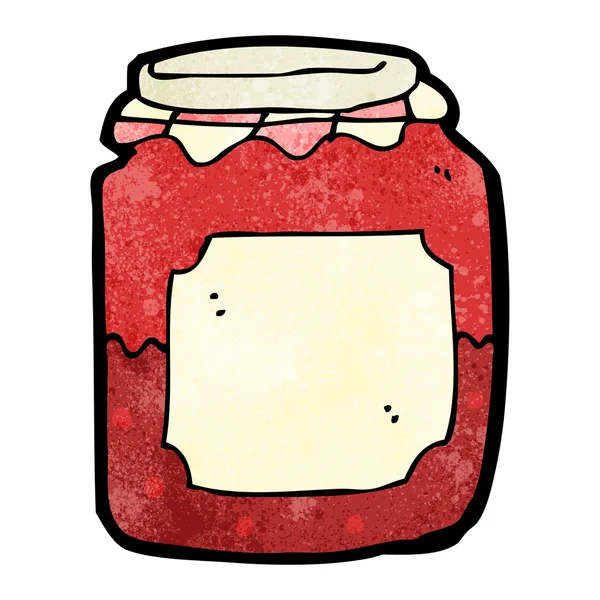 Confiture de dessin animé — Image vectorielle