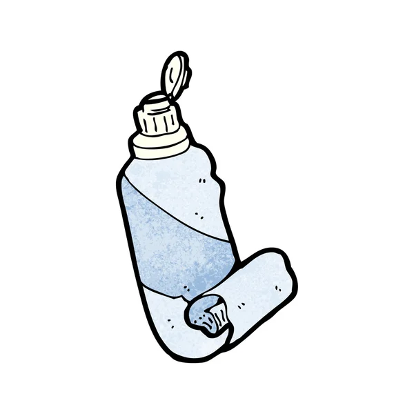 漫画の歯磨き粉のチューブ — ストックベクタ