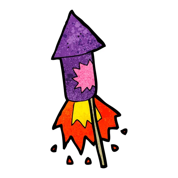 Cartoon-Feuerwerk — Stockvektor