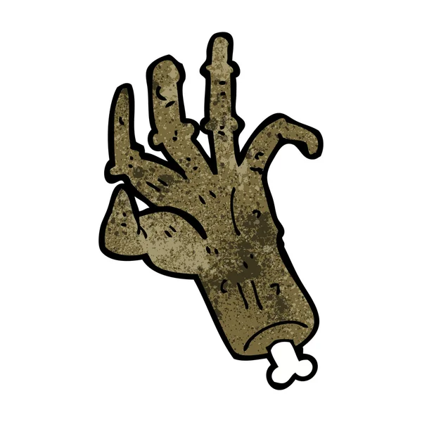 Cartoon Zombie Hand — Stockvektor