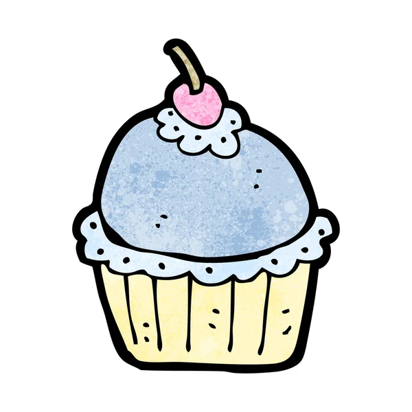 Cupcake de bande dessinée — Image vectorielle