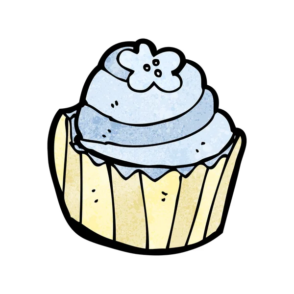 Cupcake de bande dessinée — Image vectorielle