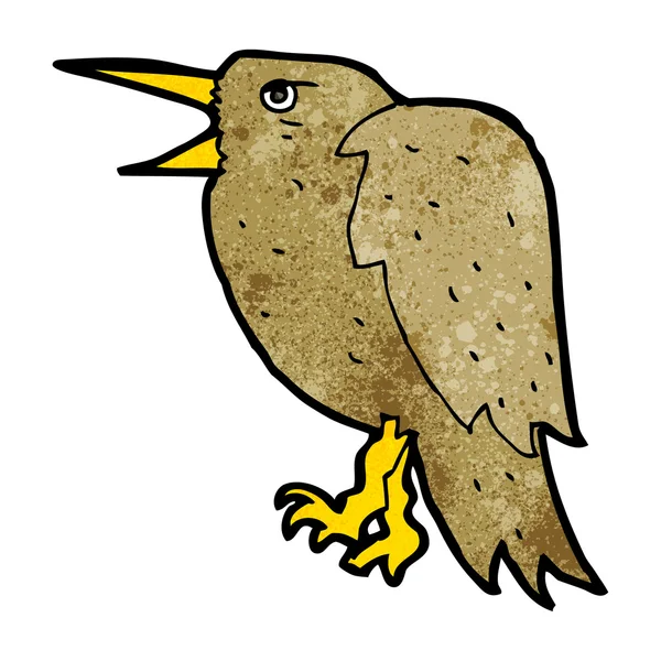 Cartoon pikken vogel — Stockvector