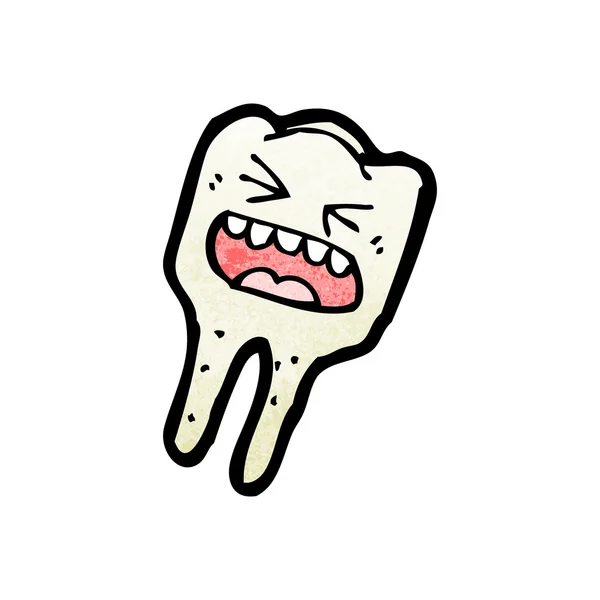 漫画の歯 — ストックベクタ