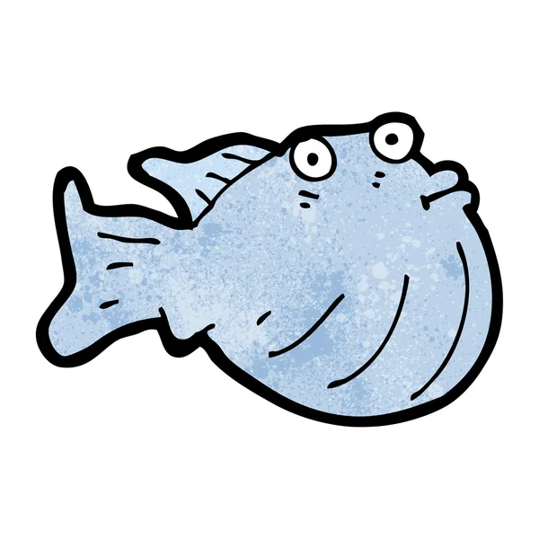 Peces de dibujos animados — Vector de stock