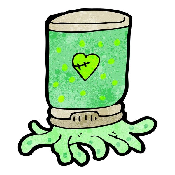 Estranho tentáculo alienígena desenhos animados —  Vetores de Stock